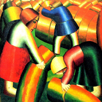 Уборка ржи, Казимир Малевич